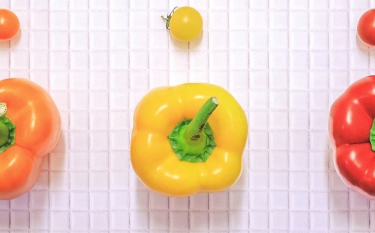 パプリカトマト