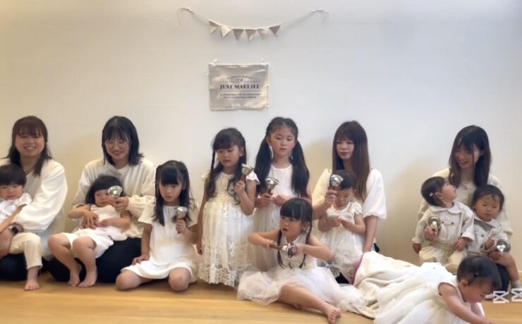 親子でハンドベル
