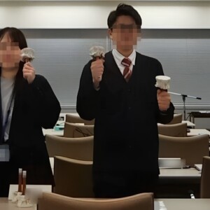 誕生日にハンドベル