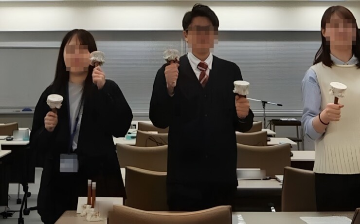 誕生日にハンドベル